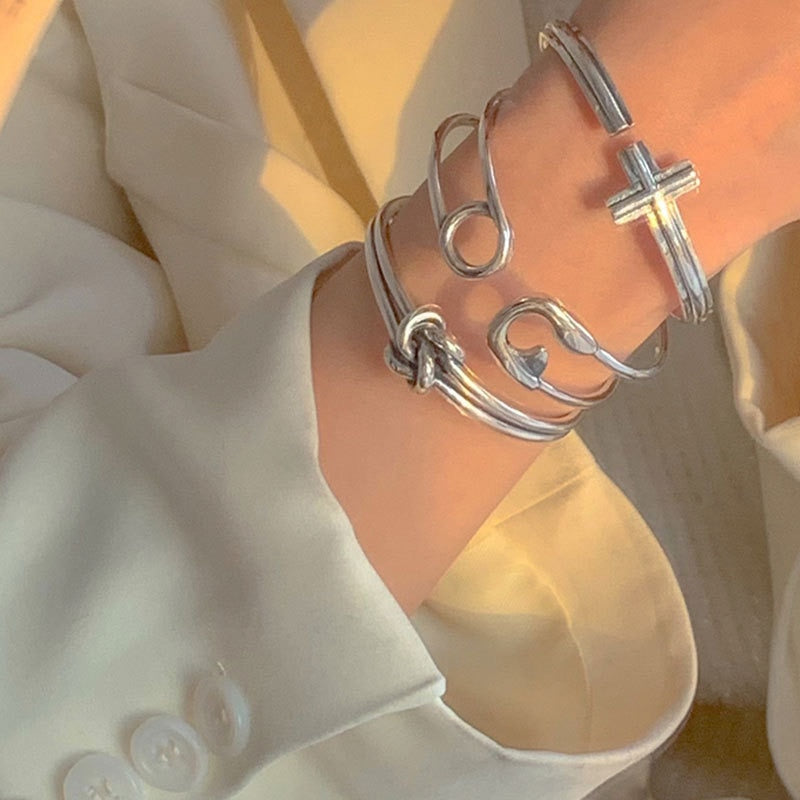 Safety Pin Bracelet