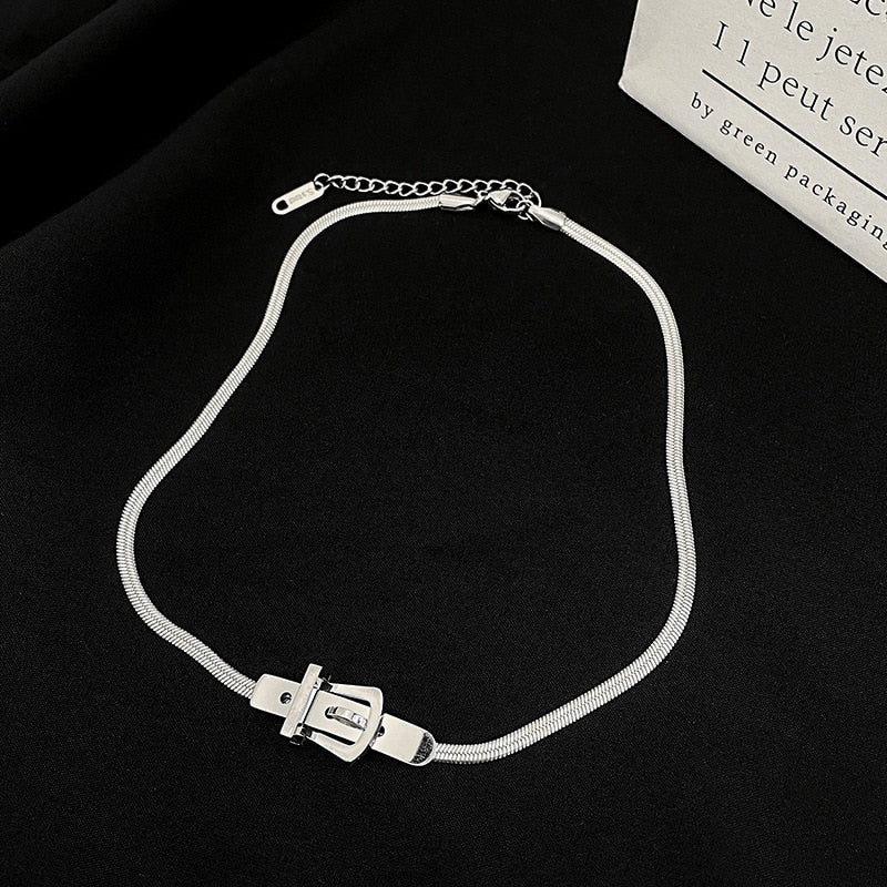 Belt Buckle Choker