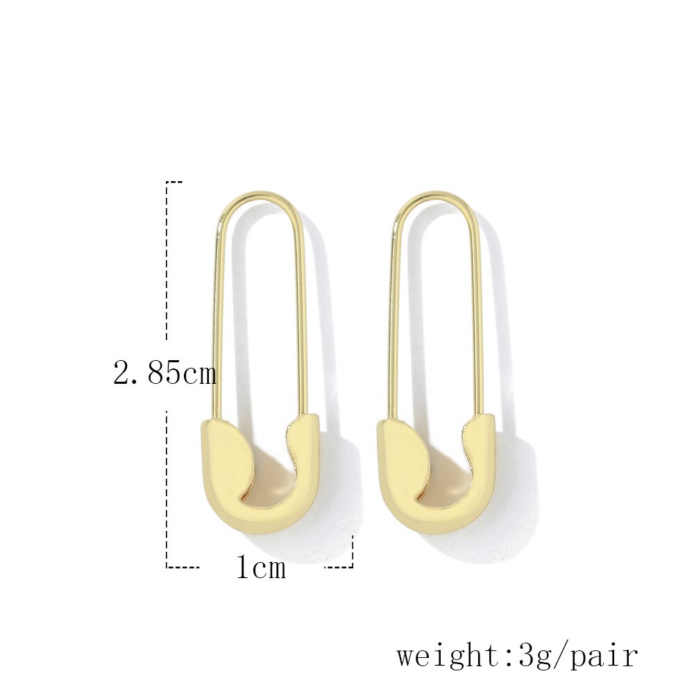 Safety Pin Earrings