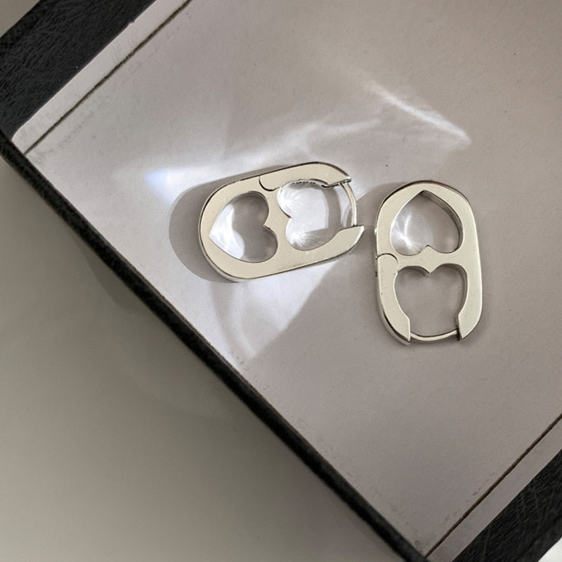 Heart Tab Earrings