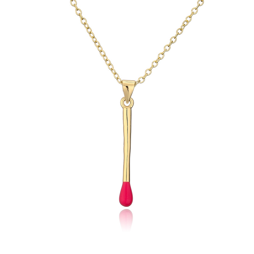 Matchstick Necklace