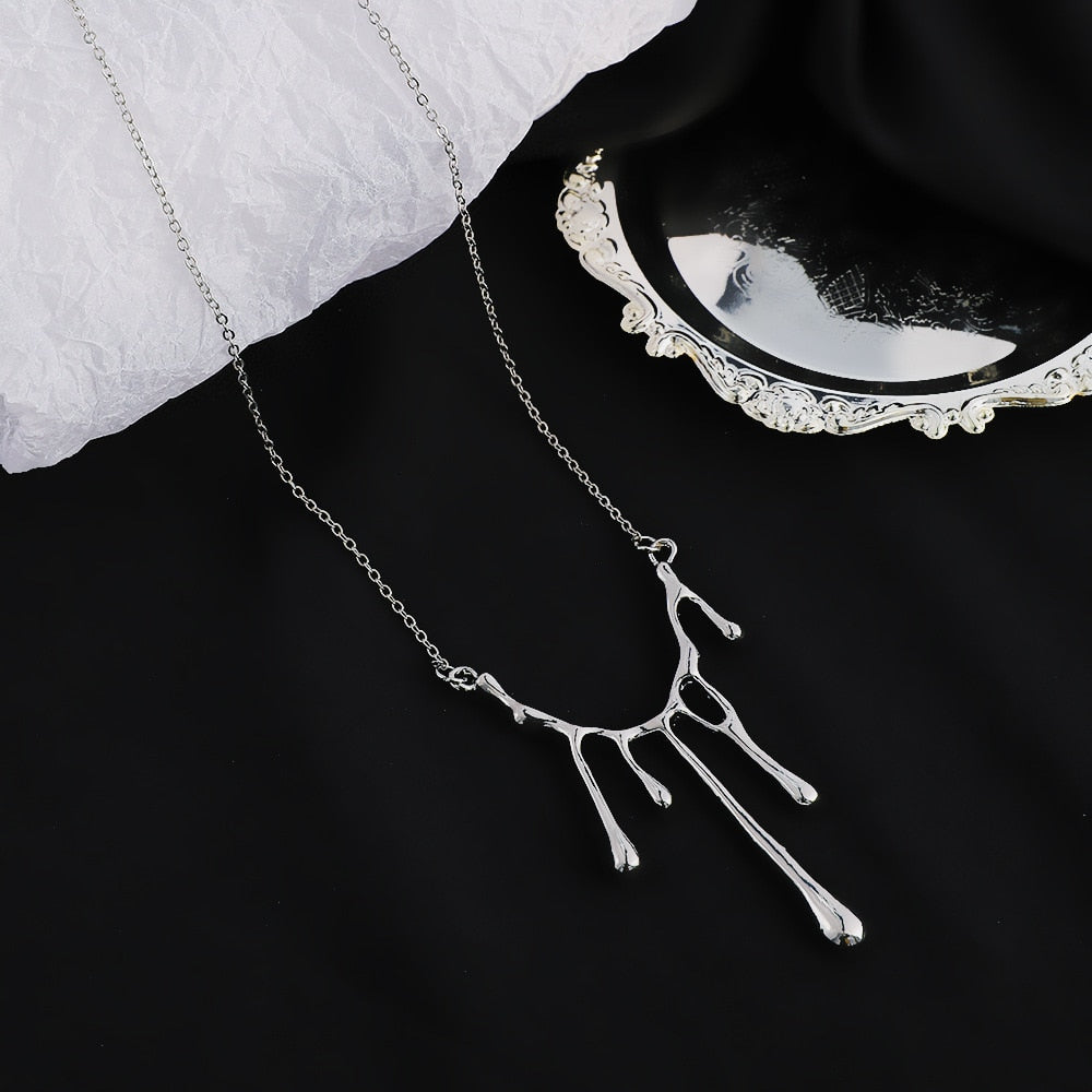 Liquid Metal Necklace
