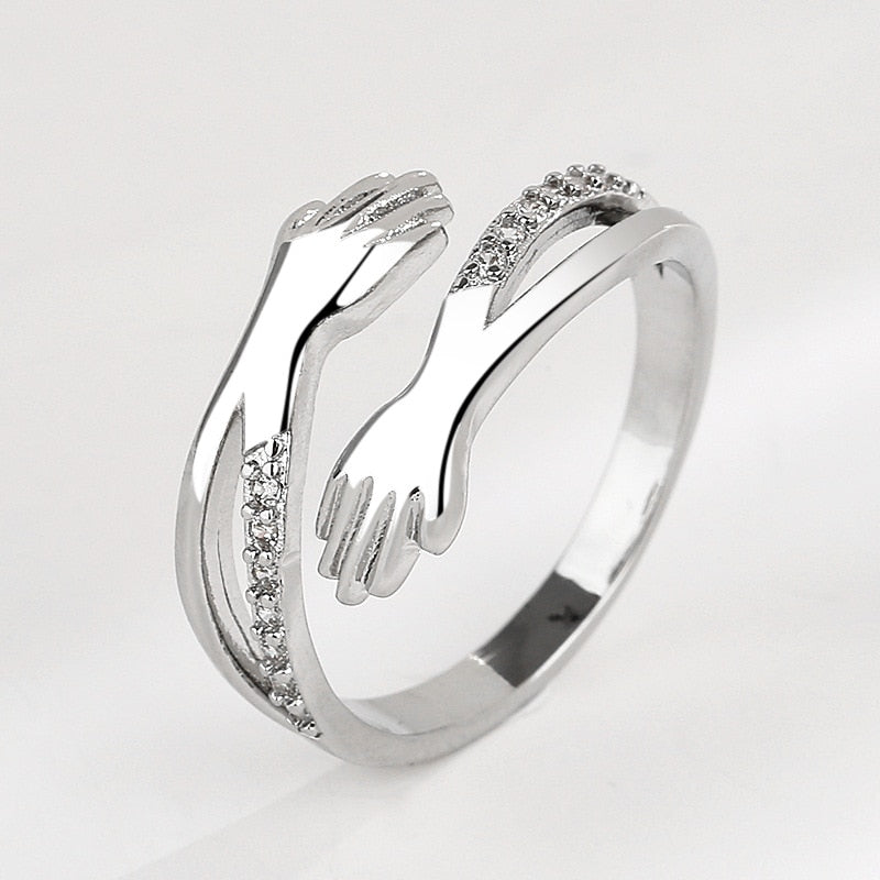 Dazzled Hug Me Ring