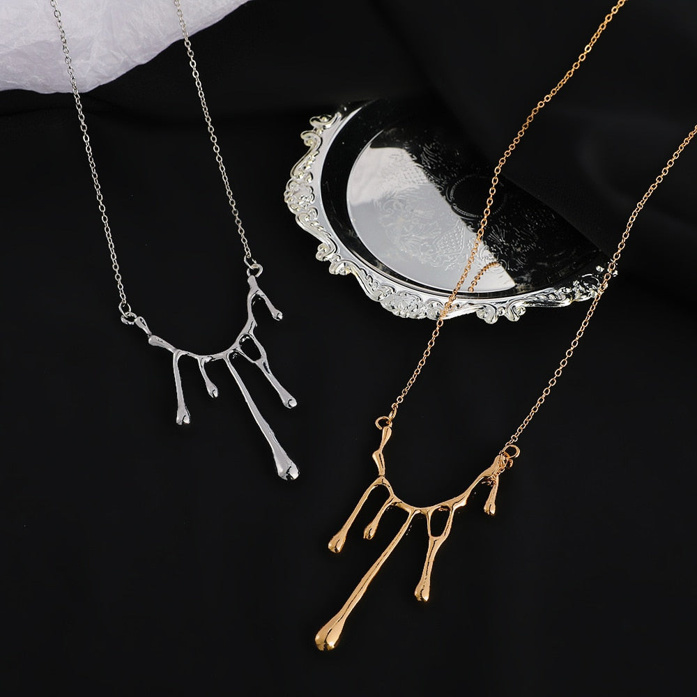 Liquid Metal Necklace