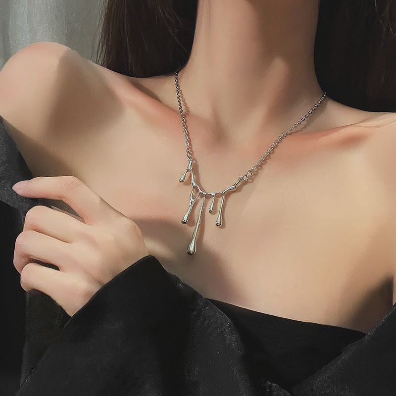 Liquid Metal Necklace