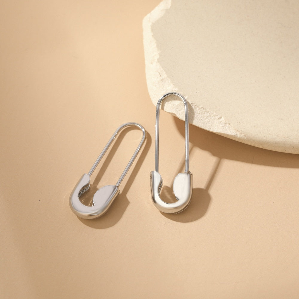Safety Pin Earrings