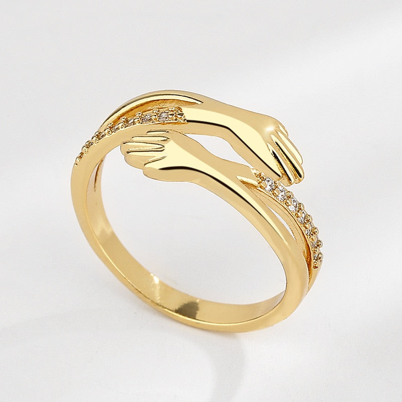 Dazzled Hug Me Ring