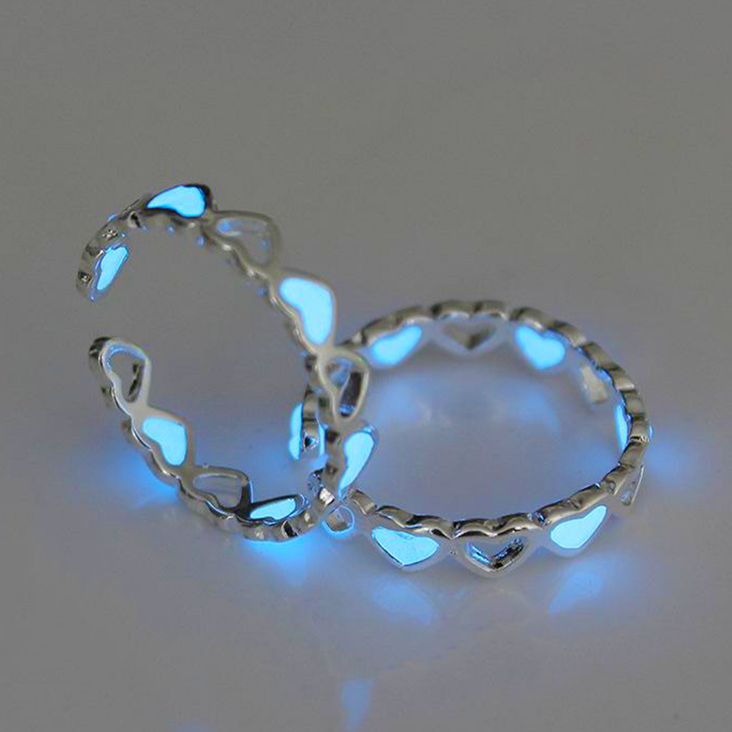 Glowing Heart Ring