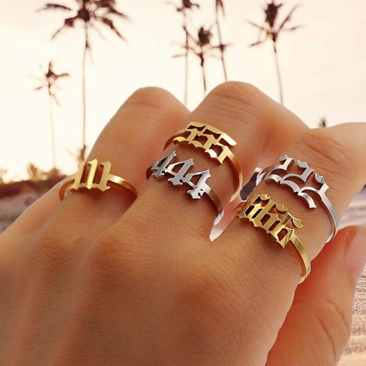 Angel Numbers Ring