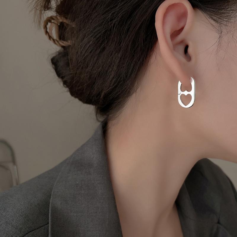 Heart Tab Earrings