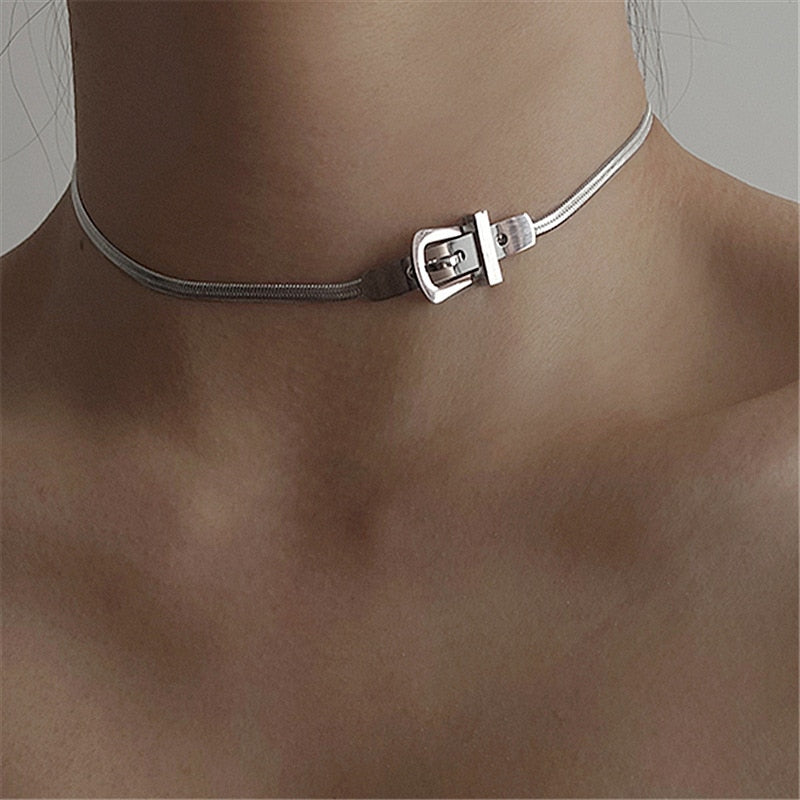 Belt Buckle Choker