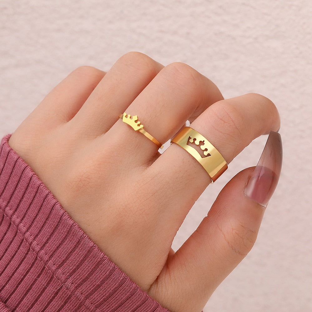 King and Queen Rings