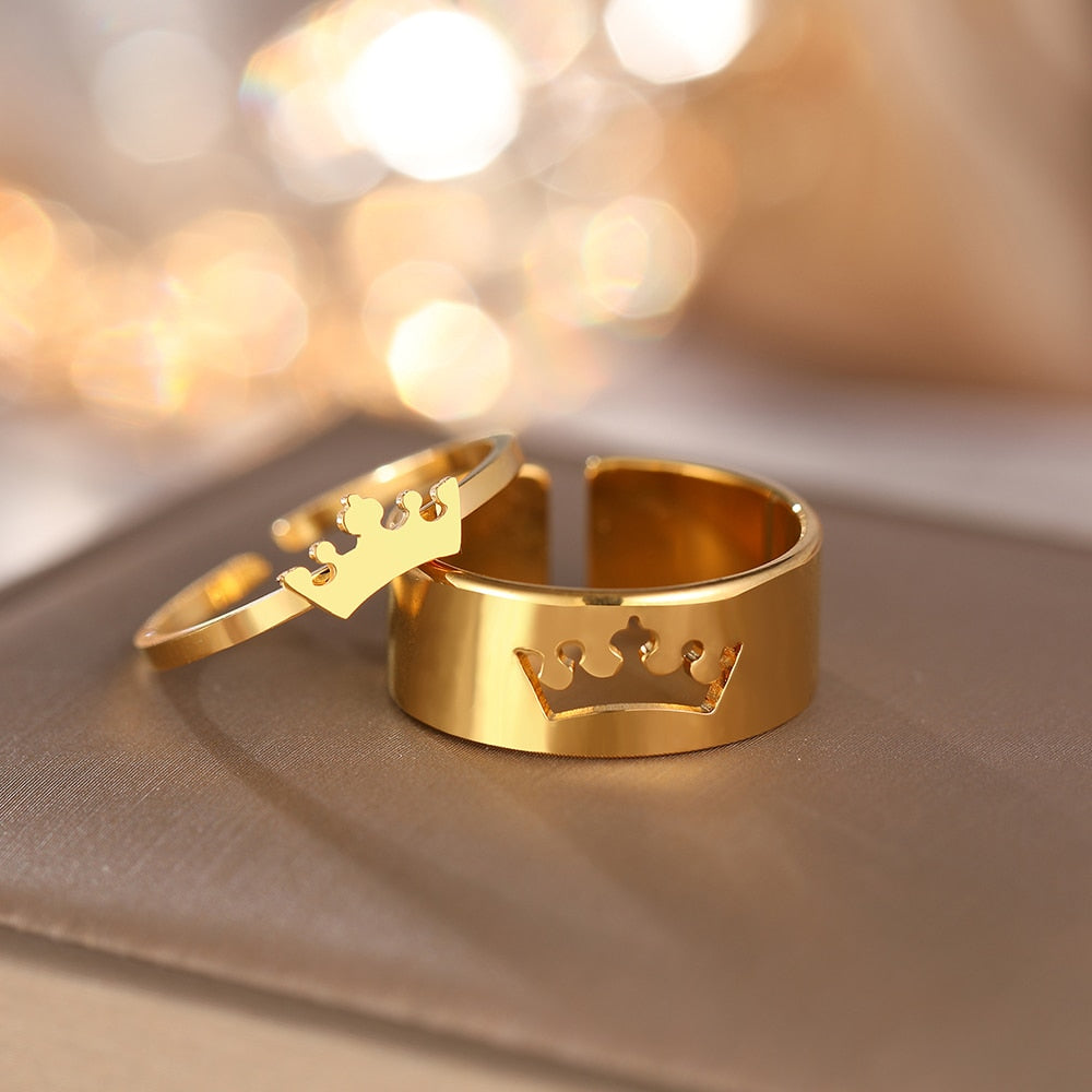 King and Queen Rings