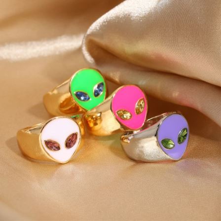 Abducted Alien Ring