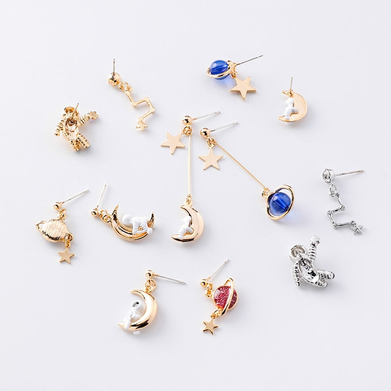 Astronaut Earrings