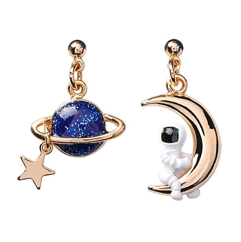 Astronaut Earrings