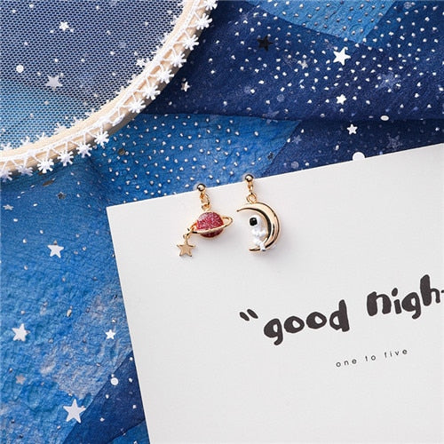 Astronaut Earrings