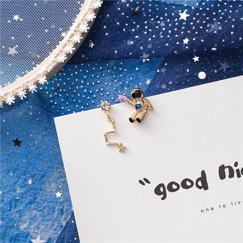 Astronaut Earrings