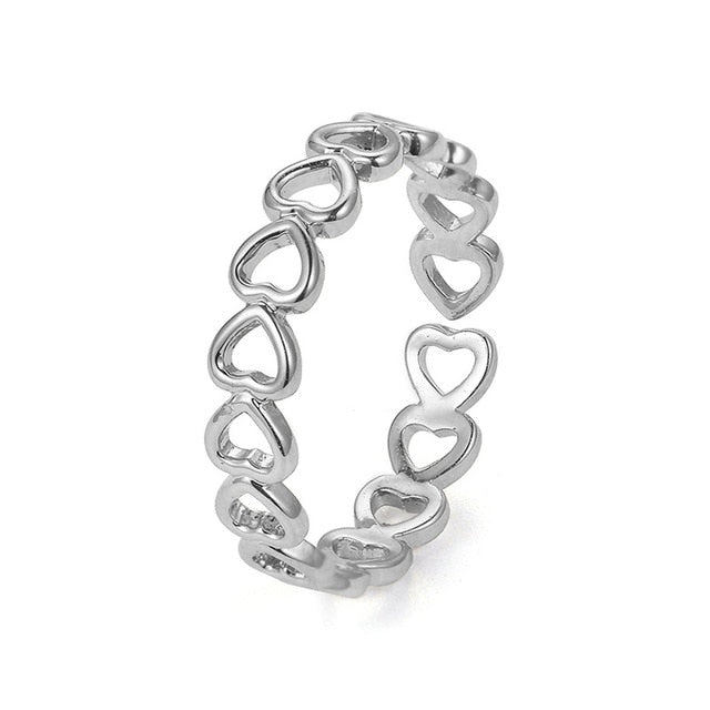 Hearts All Around Ring