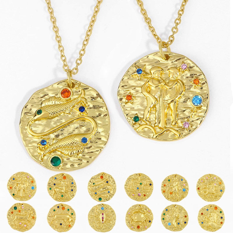 Zodiac Sign Pendant