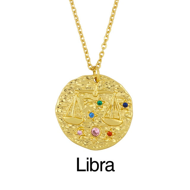 Zodiac Sign Pendant