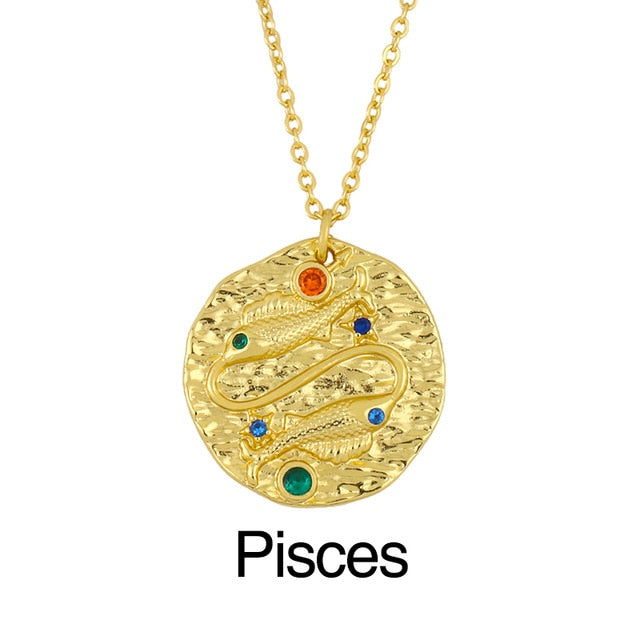 Zodiac Sign Pendant