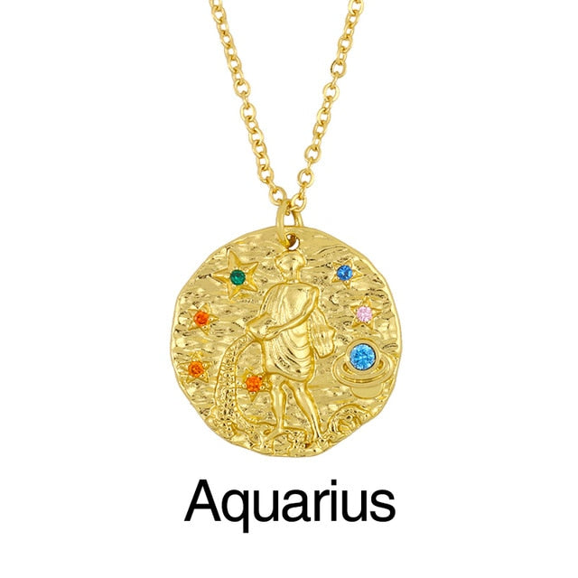 Zodiac Sign Pendant