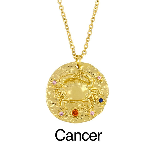 Zodiac Sign Pendant