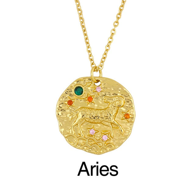 Zodiac Sign Pendant