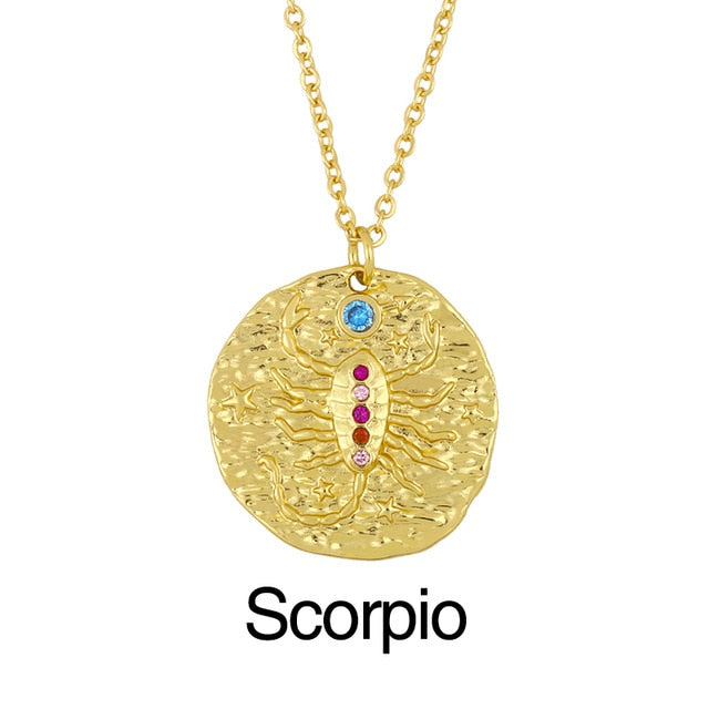 Zodiac Sign Pendant