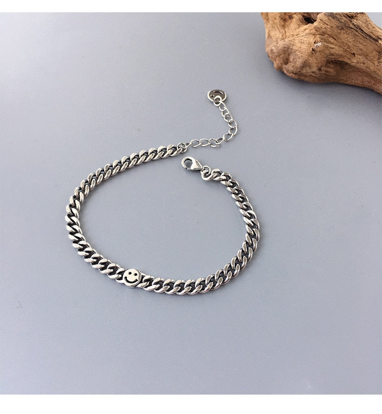 Smiley Chain Bracelets