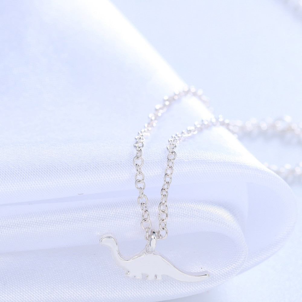 Brontosaurus Pendant Necklace