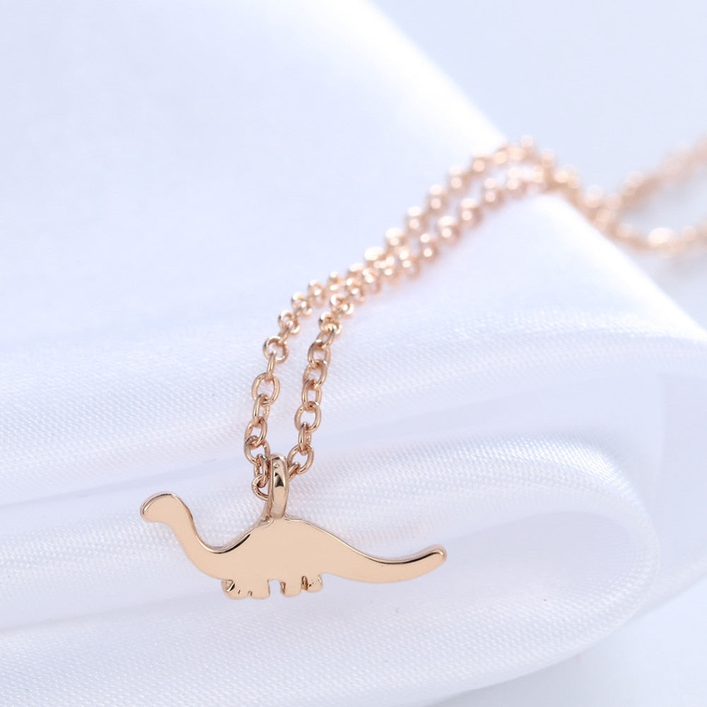 Brontosaurus Pendant Necklace