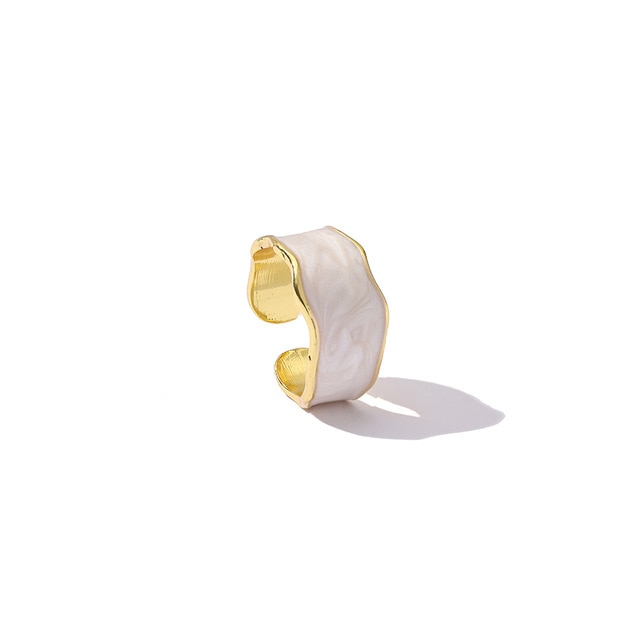 Wavy Stone Ring
