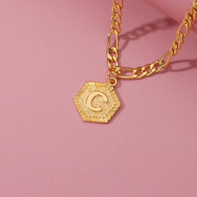 Gold Initial Bracelet