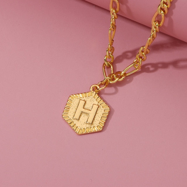 Gold Initial Bracelet