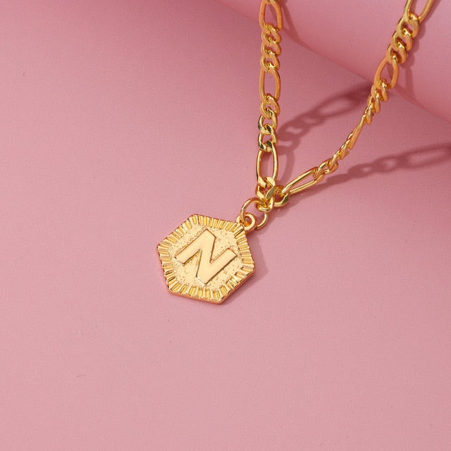 Gold Initial Bracelet