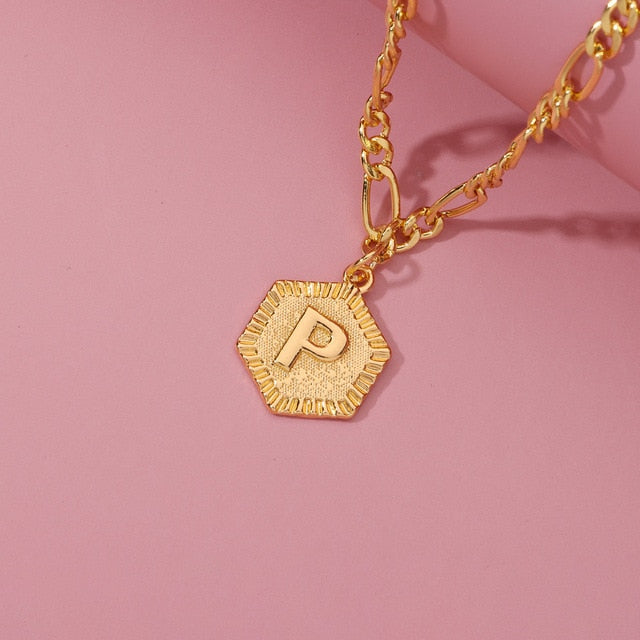 Gold Initial Bracelet