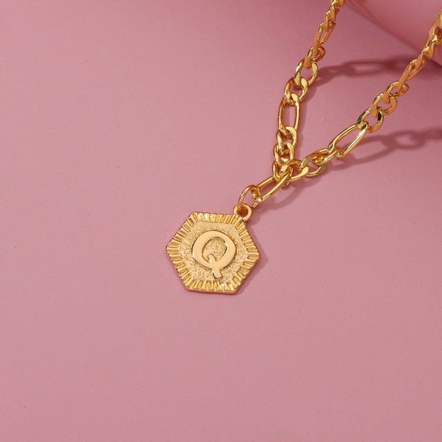 Gold Initial Bracelet