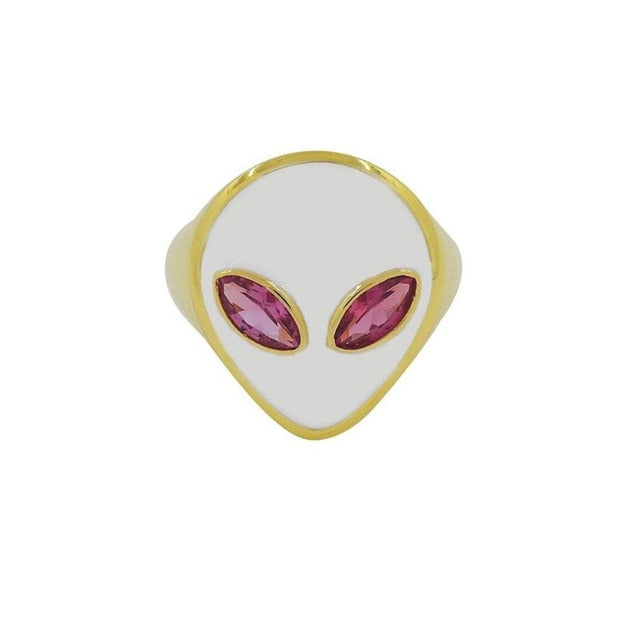 Abducted Alien Ring
