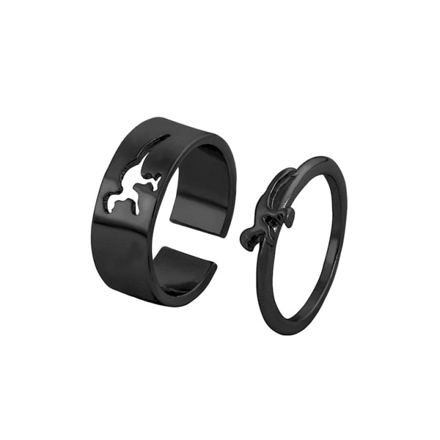 Rawr Bestie Rings Set