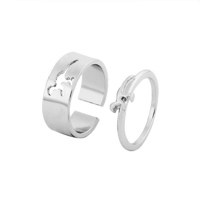 Rawr Bestie Rings Set