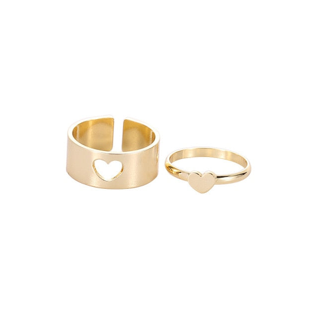 Heart Bestie Rings