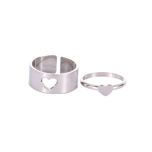 Heart Bestie Rings