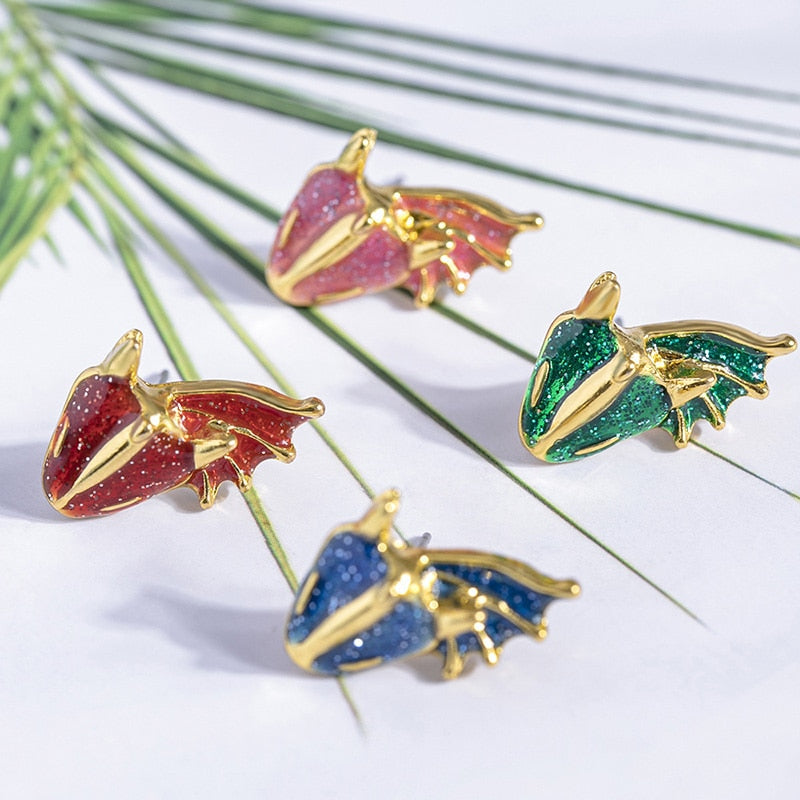 Dragon Earrings