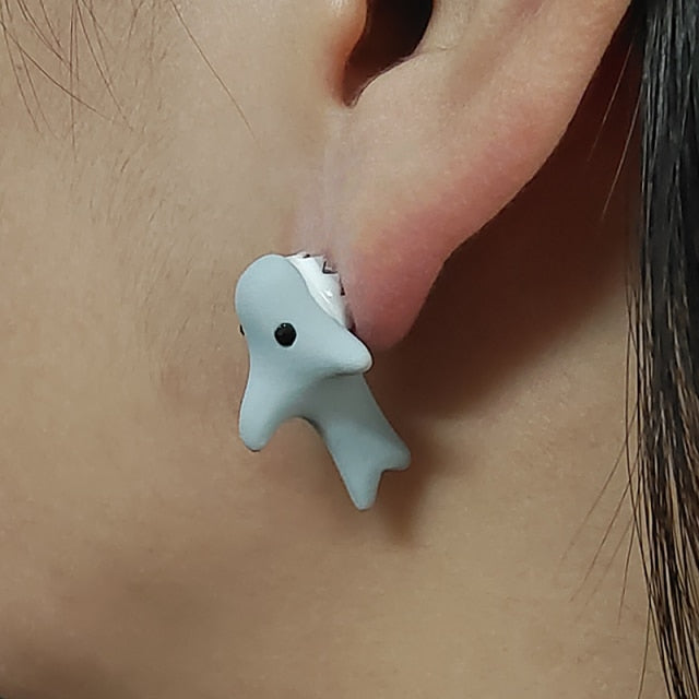 Clay Animal Earrings