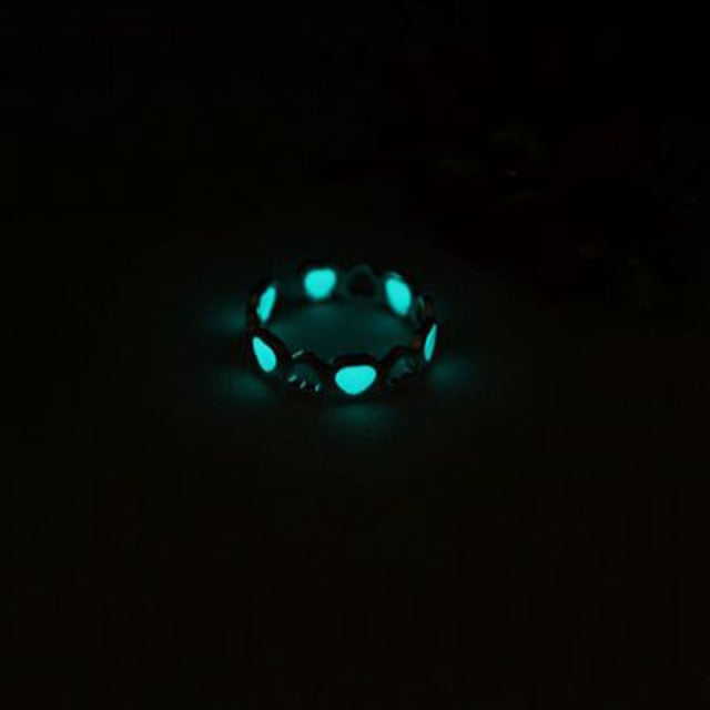 Glowing Heart Ring