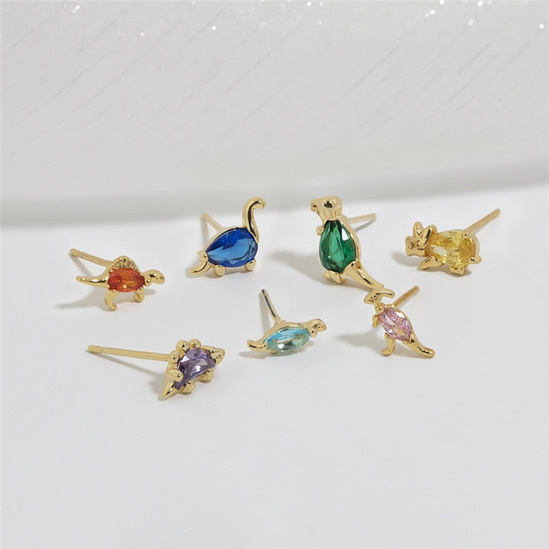 Dinosaur Stud Earrings