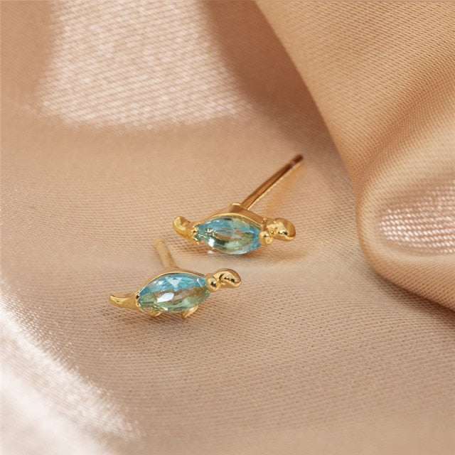 Dinosaur Stud Earrings