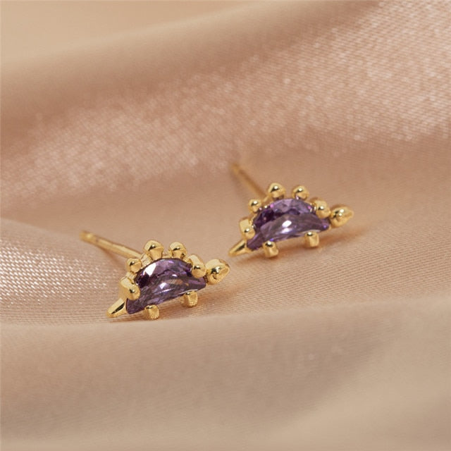 Dinosaur Stud Earrings